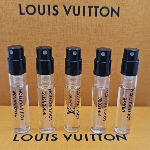 ⭐️5pc✅️Louis Vuitton TOP MEN FRAGRANCE SAMPLE SIZE 10ML